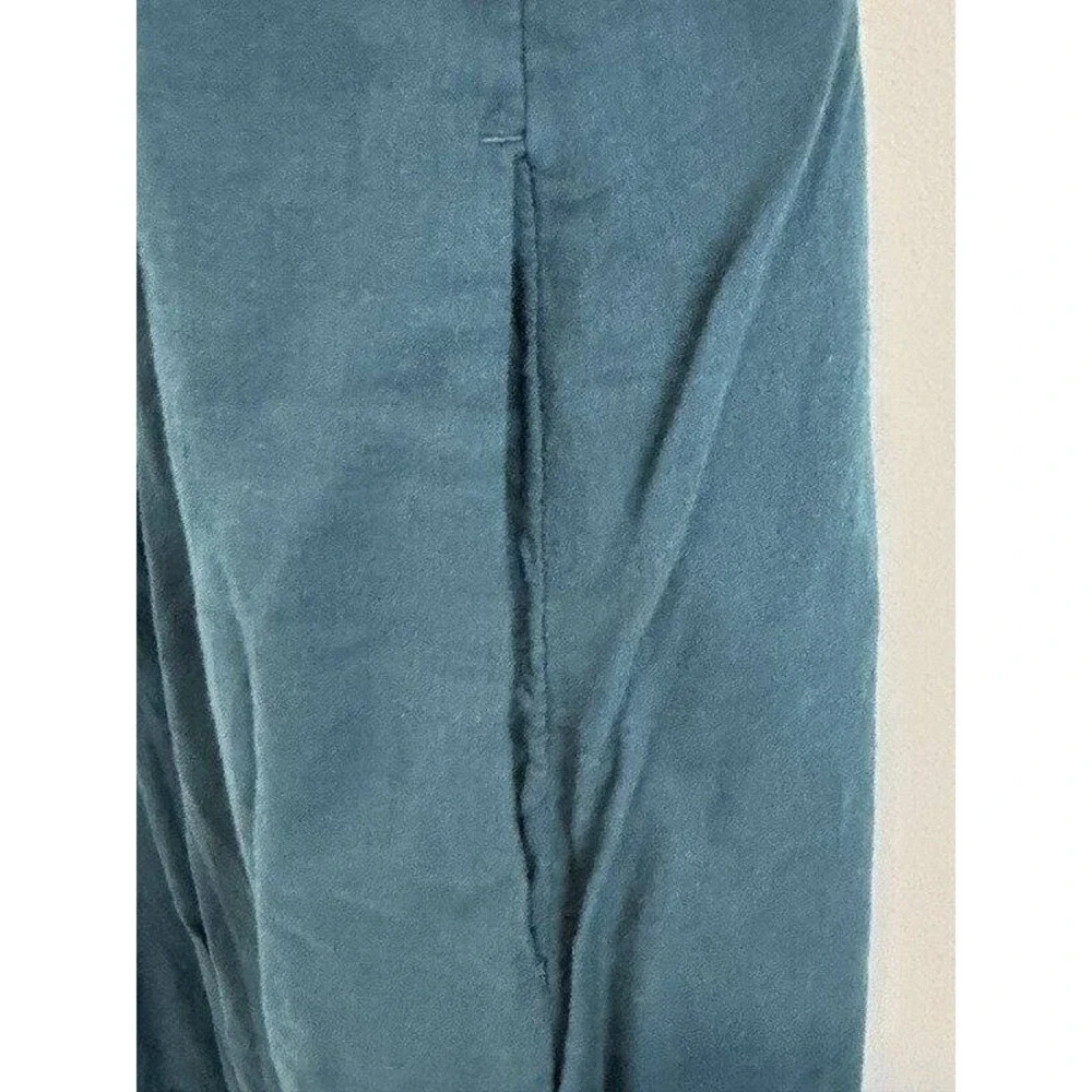 Abercrombie & Fitch Tiered Maxi Dress M Blue Poplin Sundress Pockets 100% Cotton